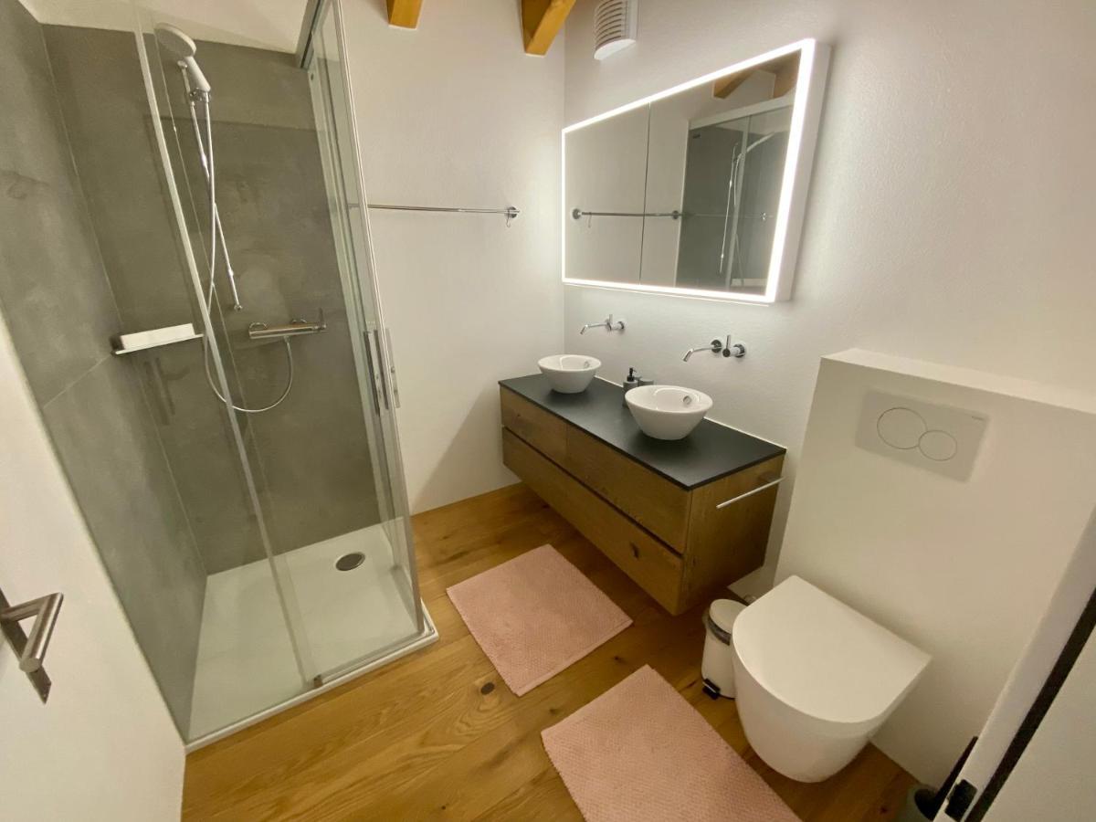 Moderne Dachwohnung Naehe Zermatt Mit Balkon Täsch Zewnętrze zdjęcie